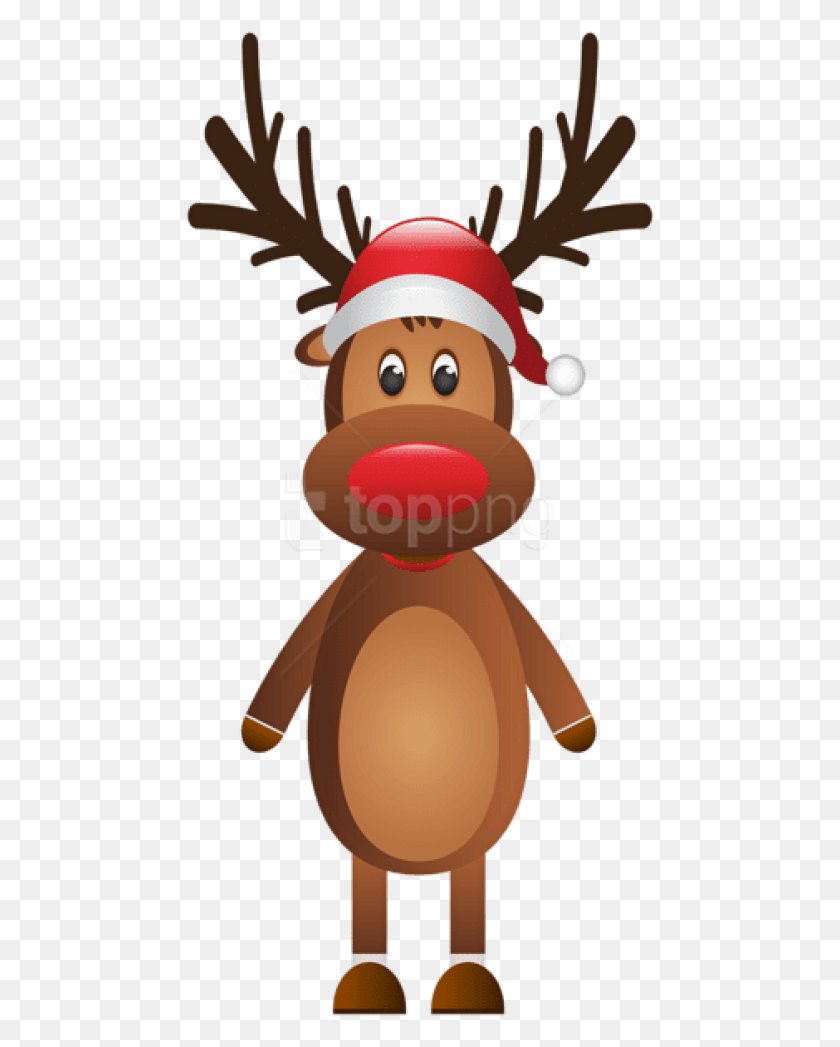 469x987 Free Rudolph Reindeer Nariz De Rodolfo El Reno, Plant, Toy, Elf HD PNG Download
