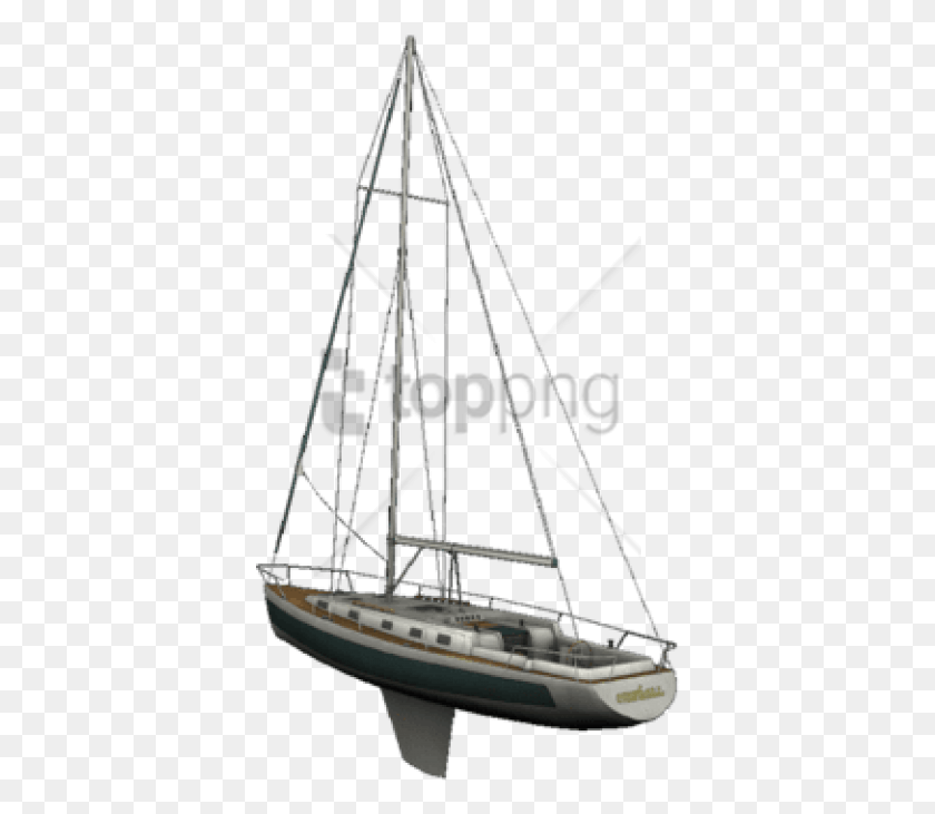382x671 Free Sailboat Image With Transparent Background Left 4 Dead, Boat, Vehicle, Transportation HD PNG Download