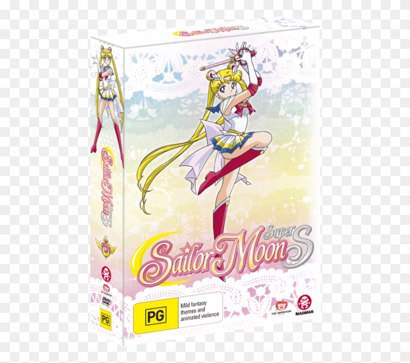 480x683 Free Sailor Moon Super S Part 2 Images Sailor Moon Super 3 Dvd, Poster, Advertisement, Book HD PNG Download