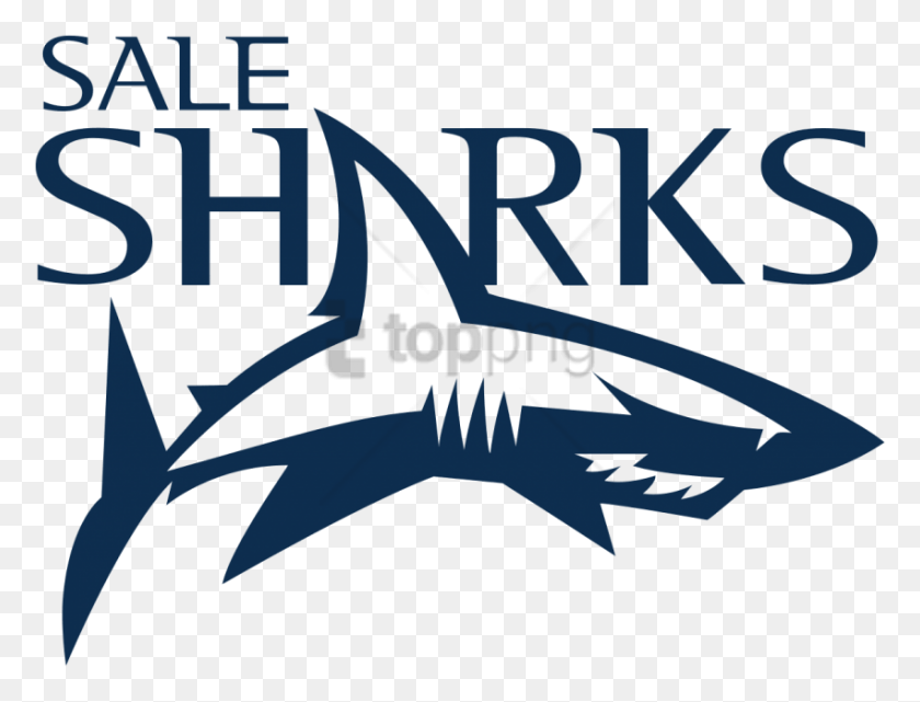 850x634 Free Sale Sharks Rugby Logo Images Sale Sharks Logo, Texto, Gráficos Hd Png Descargar