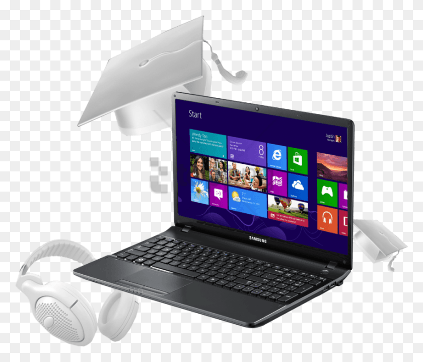 850x718 Descargar Png Computadora Portátil Samsung Con Transparente Asus 2Gb Ram Laptop, Pc, Computadora, Electrónica Hd Png