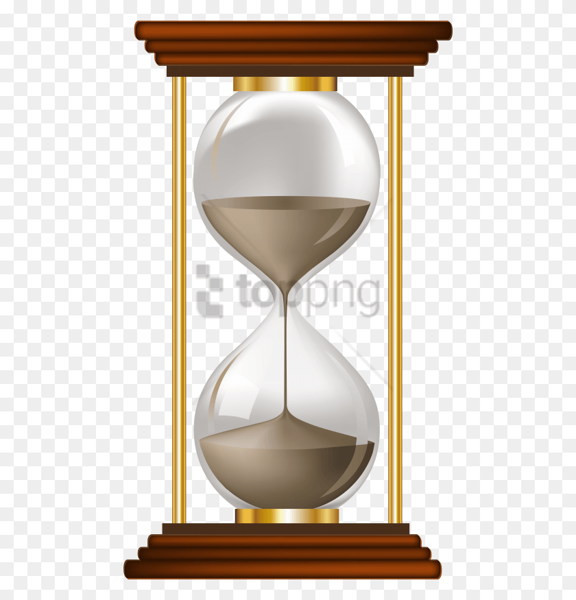 480x815 Free Sand Clock Image With Transparent Background Sand Clock Transparent, Lamp, Hourglass HD PNG Download