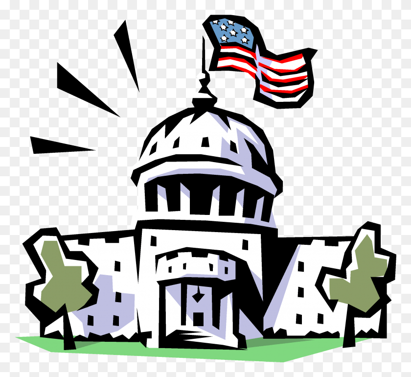2490x2269 Free School Animated Clipart Powers Does Congress Have, Flag, Symbol, American Flag HD PNG Download