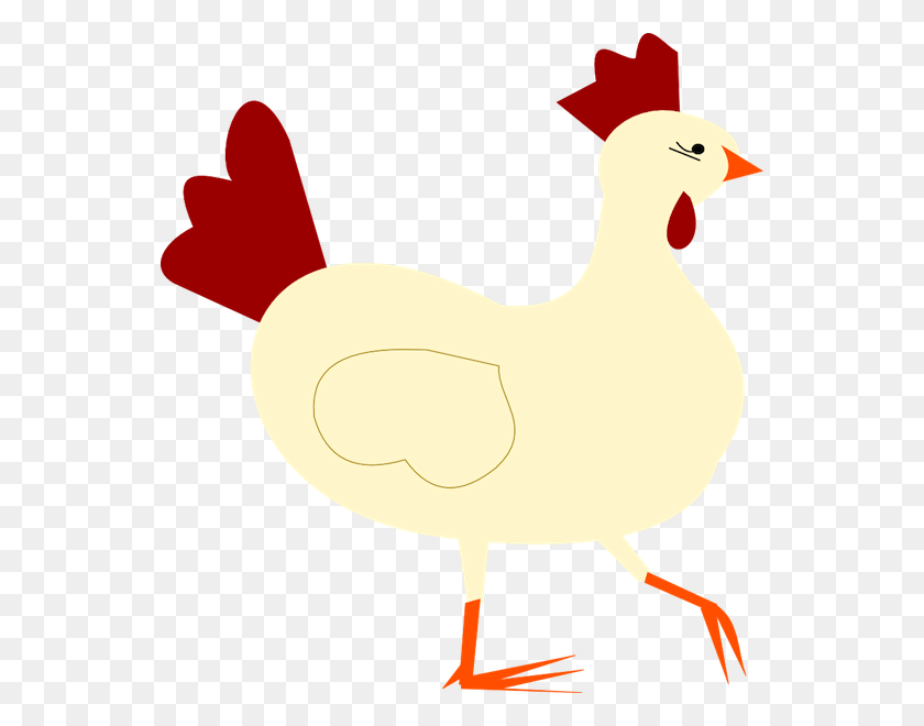 548x600 Free Scrap Hen Chicken Clipart No Background, Poultry, Fowl, Bird HD PNG Download