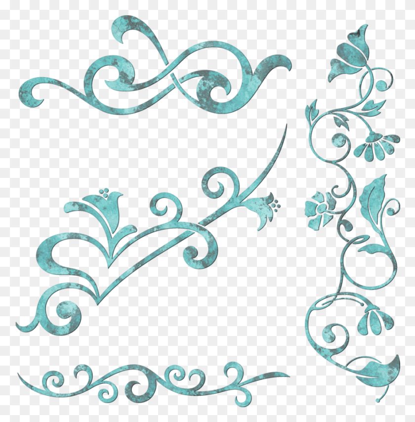 879x895 Free Scrapbook Craft Hobbies Hobby Embelicing Cut Out Design For Scrapbook, Graphics, Floral Design Hd Png Download