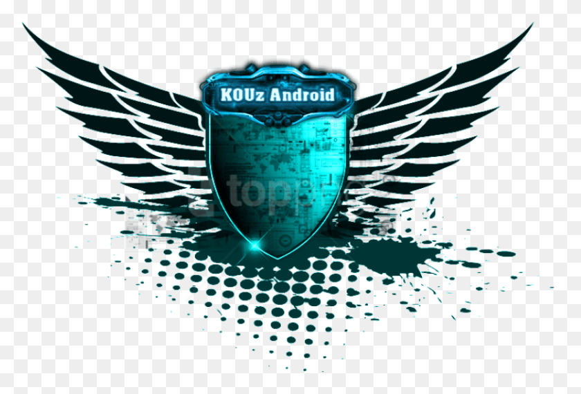 811x531 Free Shield With Wings Image With Transparent Candor International School, Text, Ice, Outdoors HD PNG Download