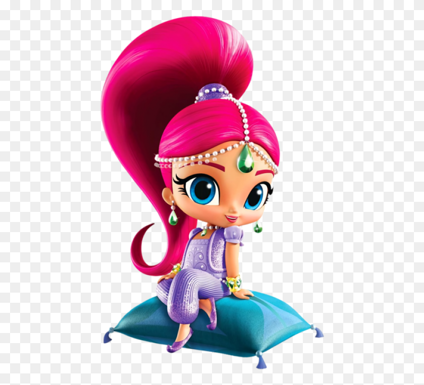 446x703 Free Shimmer And Shine Transparent Cartoon Clipart Shimmer And Shine, Doll, Toy, Figurine HD PNG Download