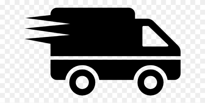 641x361 Free Shipping Clipart Car Delivery Truck Icon, Van, Vehicle, Transportation HD PNG Download