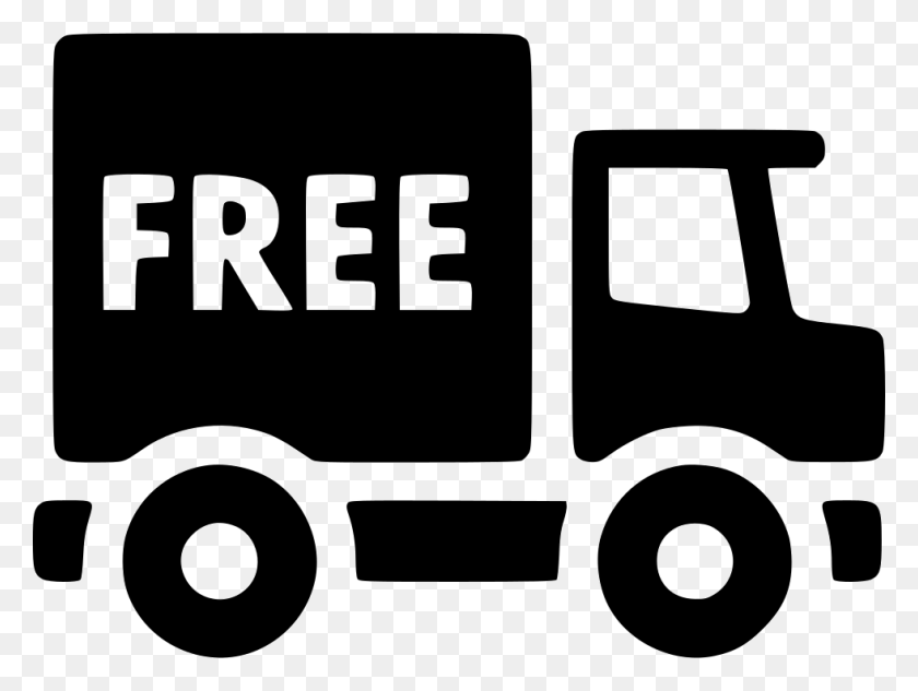 980x720 Free Shipping Comments Free Shipping Truck, Vehicle, Transportation, Text HD PNG Download