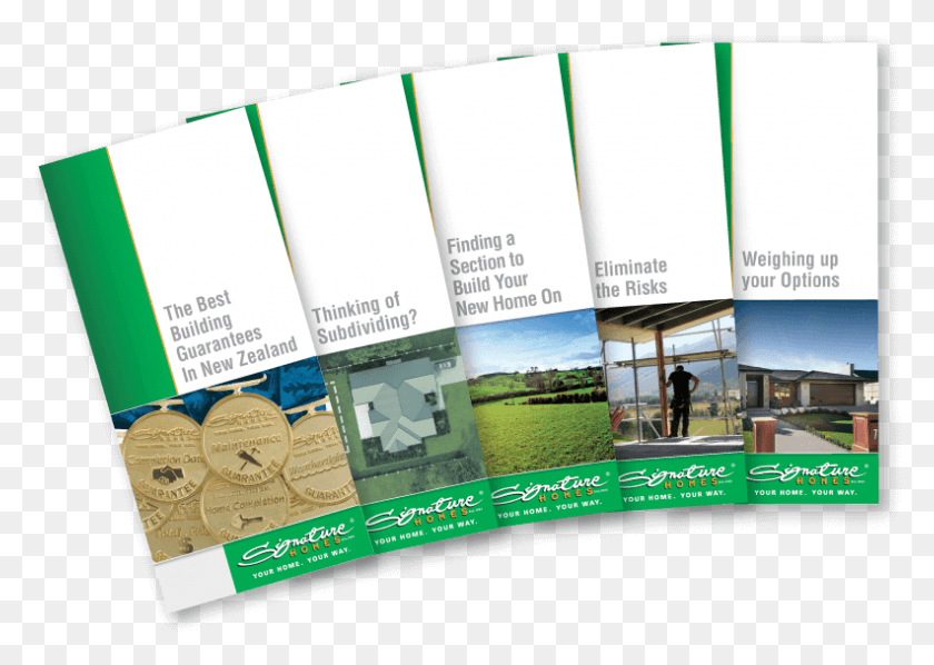 792x547 Free Signature Homes Brochures Flyer, Poster, Paper, Advertisement HD PNG Download