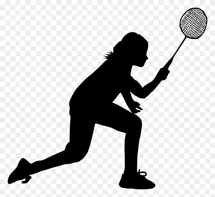 2097x1912 Free Silhouette Badminton Player, Gray, World Of Warcraft HD PNG Download