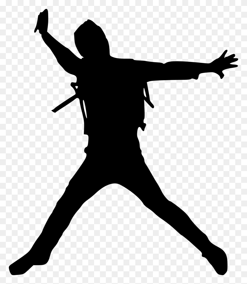 1727x2000 Silueta De Persona Bailando, Ninja, Humano Hd Png