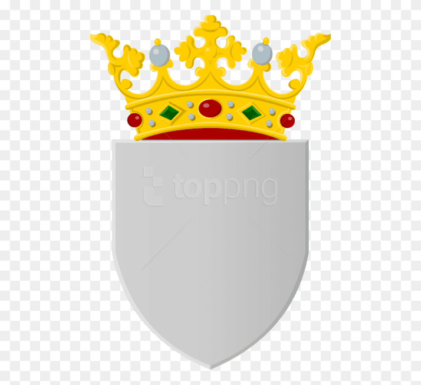 480x708 Free Silver Shield Image With Transparent Crown With Shield, Jewelry, Accessories, Accessory HD PNG Download