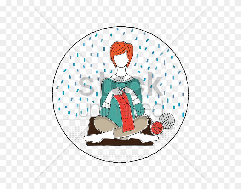 600x600 Free Sitting Clipart Knitting Woman Clip Art, Outdoors, Fishing, Water HD PNG Download