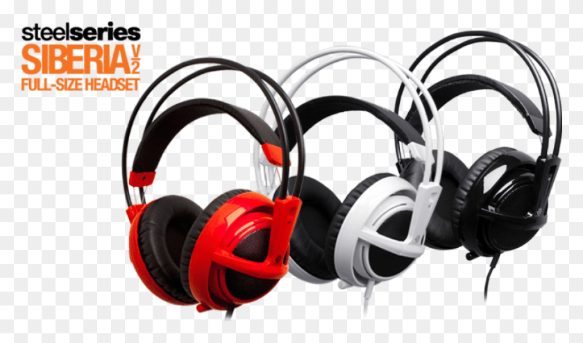 850x474 Free Size Headset Images Background Headset Steelseries Siberia, Electronics, Headphones HD PNG Download