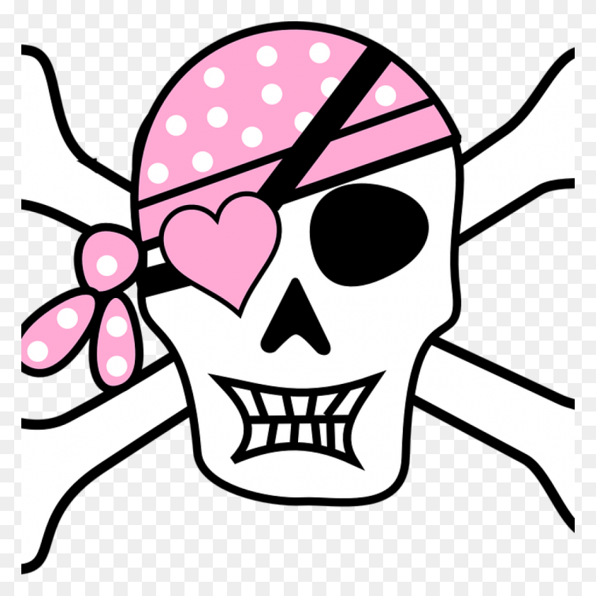 1024x1024 Free Skull And Crossbones Clip Art Pirate Skull And Pirate Clipart Skull And Crossbones, Etiqueta, Texto, Gafas De Sol Hd Png Descargar