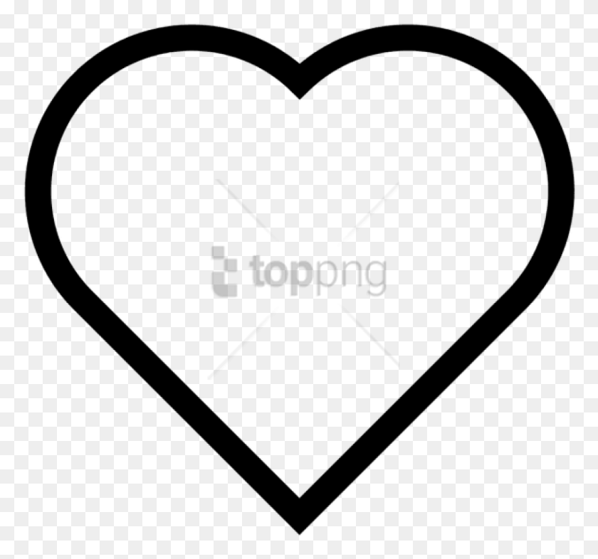 850x792 Free Small Heart Tattoo Design Image With Transparent Transparent White Heart Icon, Cushion HD PNG Download