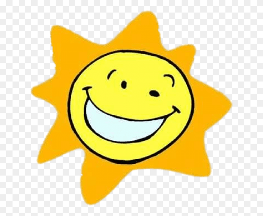651x629 Free Smiling Cartoon Sun Clipart Photo Gifs, Peel, Rattle, Sky HD PNG Download