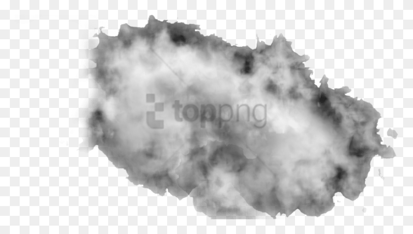 850x455 Бесплатное Изображение Дымового Облака С Прозрачным Монохромом, Природа, Загрязнение, На Открытом Воздухе Hd Png Скачать