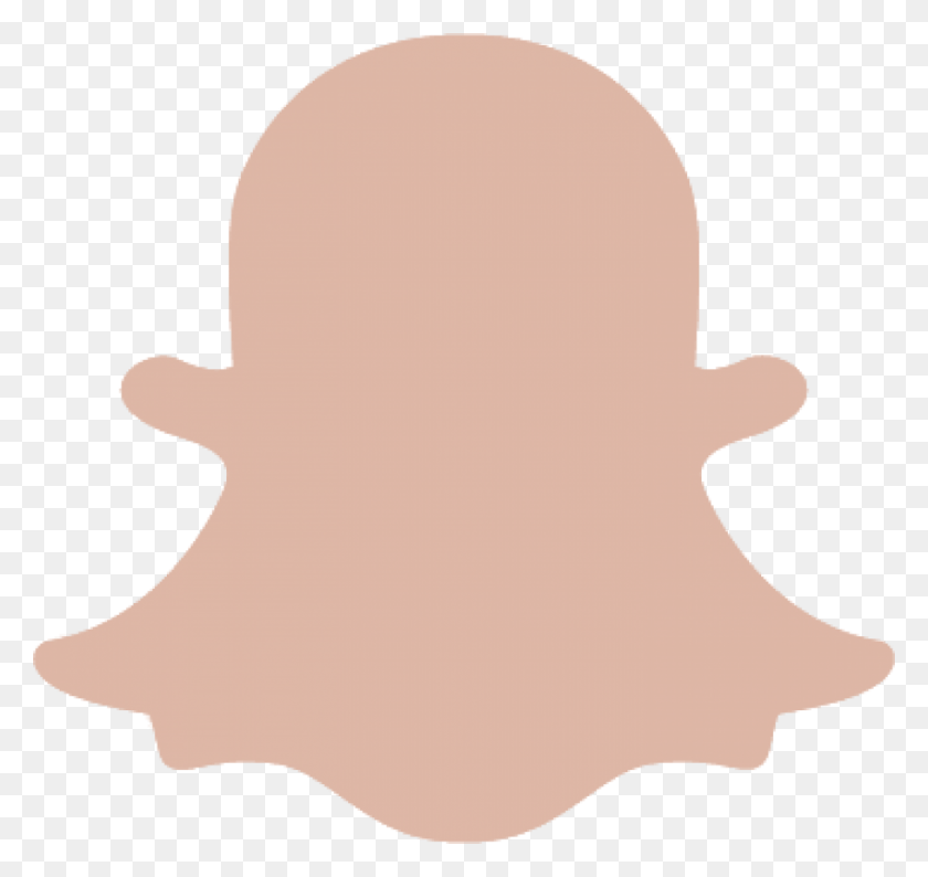 851x801 Descargar Png Icono De Snapchat Gratis Imágenes De Oro Rosa Icono De Snapchat De Oro Rosa, Hoja, Planta, Alimentos Hd Png