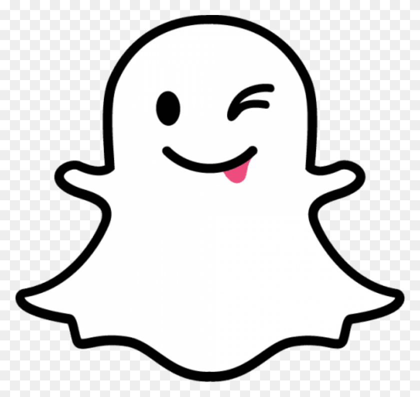 850x799 Free Snapchat Stickers To Cut Images Snapchat Ghost Transparent Background, Stencil, Snowman HD PNG Download