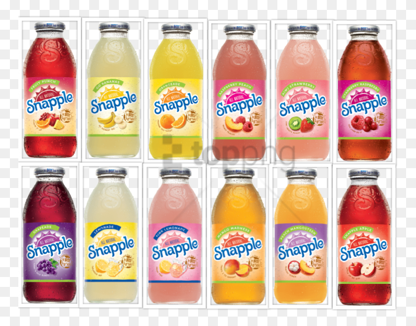 767x599 Free Snapple Image With Transparent Background Snapple Variety, Juice, Beverage, Drink HD PNG Download