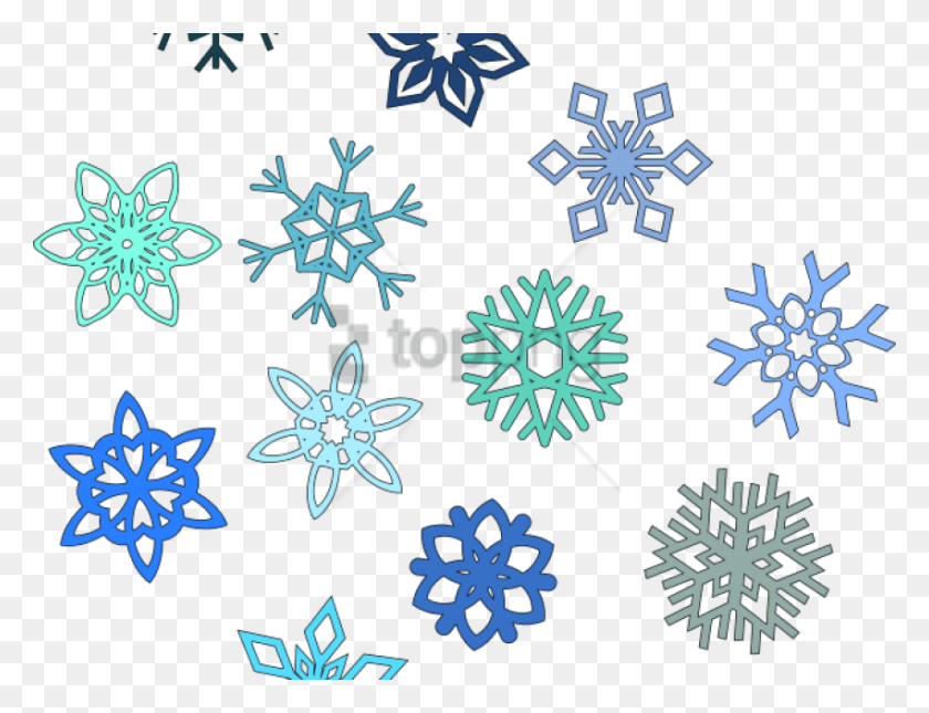 850x638 Free Snowflake Images Background Transparent Background Snowflake Clipart, Pattern Hd Png Скачать