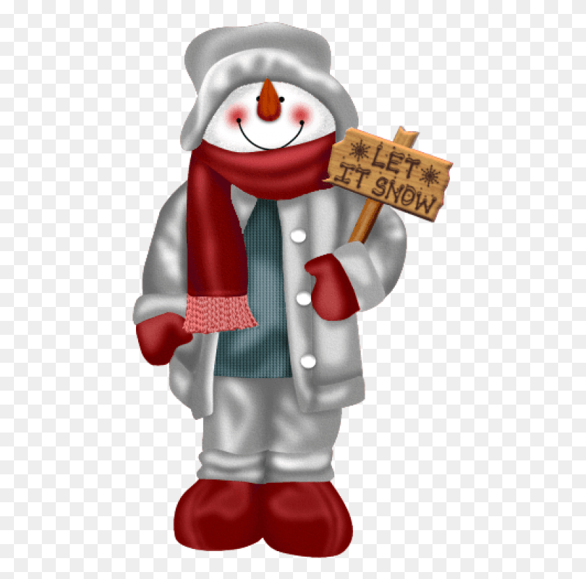 461x770 Free Snowman Let It Snow Nieve, Figurine, Clothing, Apparel HD PNG Download