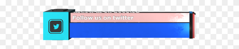 539x113 Free Social Media Lower Third Twitter Parallel, Text, Word, Symbol HD PNG Download
