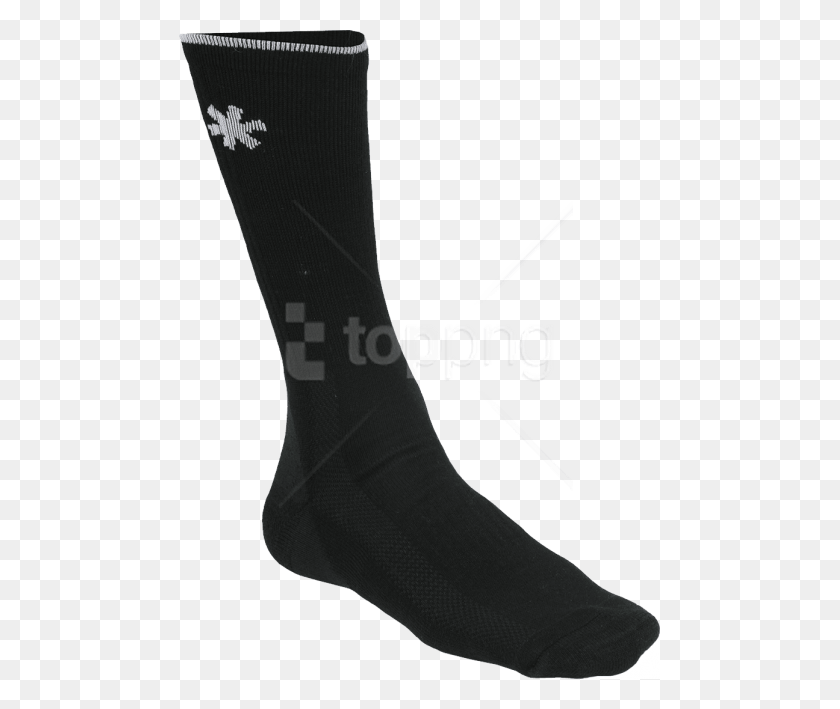 481x649 Free Socks Black Sock, Clothing, Apparel, Footwear HD PNG Download