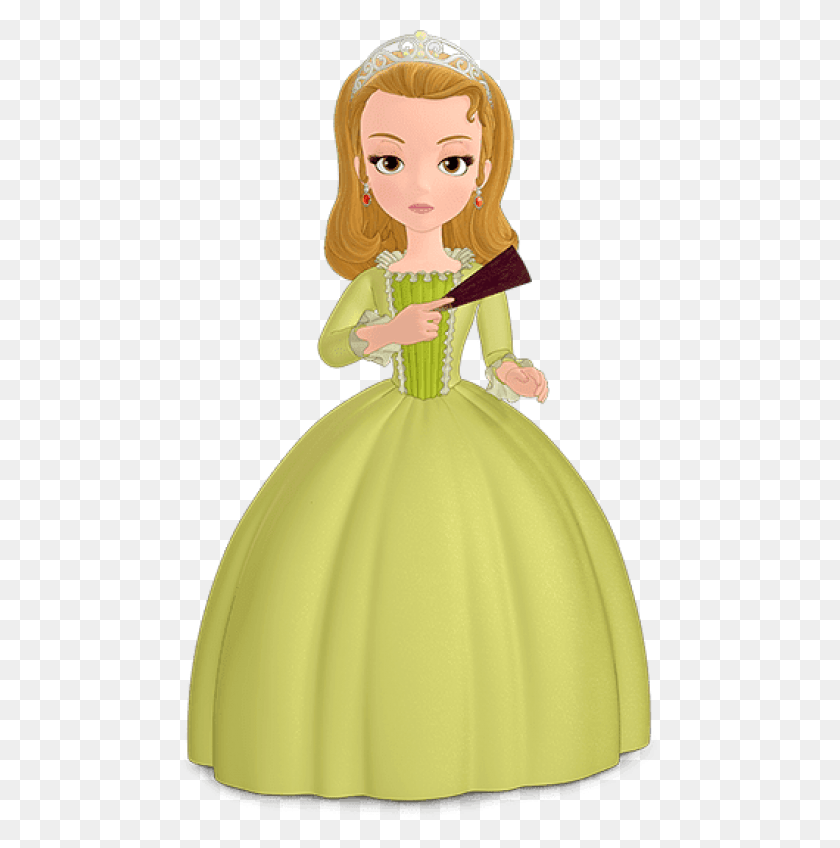 480x788 Free Sofia The First Princess Amber Clipart Amber Sofia The First, Doll, Toy, Clothing HD PNG Download