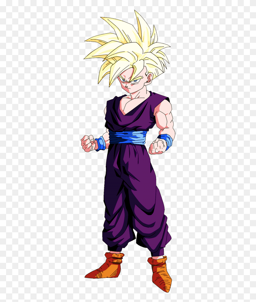 314x928 Free Son Gohan Images Background Gohan, Costume, Dress, Clothing HD PNG Download
