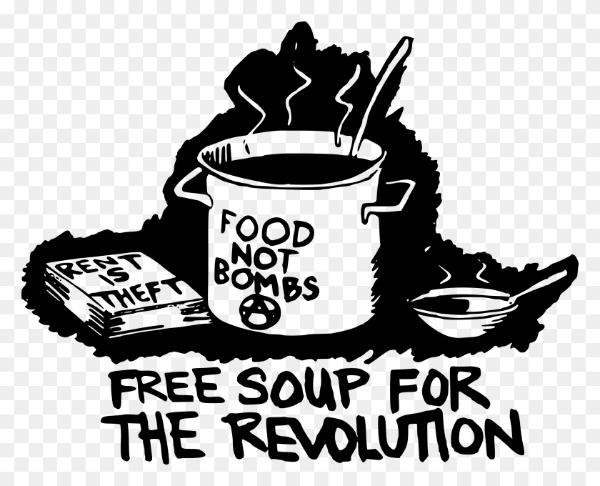 2400x1910 Free Soup For The Revolution By Hedwig Food Not Bombs, Gray, World Of Warcraft HD PNG Download
