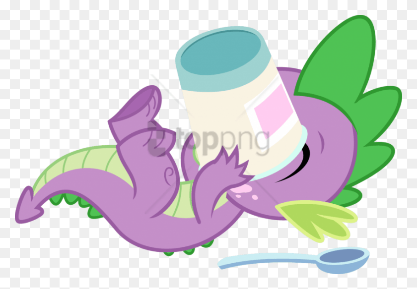 850x571 Free Spike Baby Vector Image With Transparent Illustration, Graphics, Cream HD PNG Download