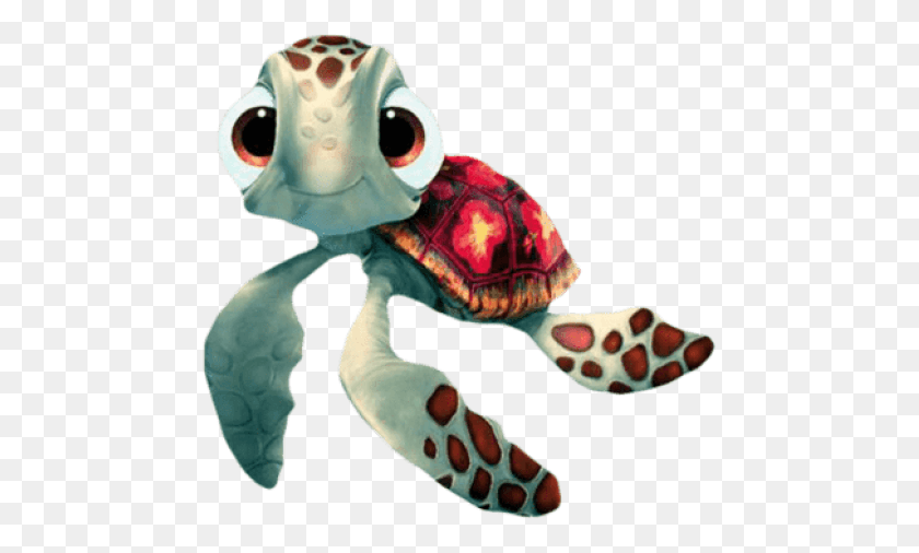 471x446 Free Squirt Side View Clipart Photo Squirt From Finding Nemo, Toy, Animal, Sea Life HD PNG Download