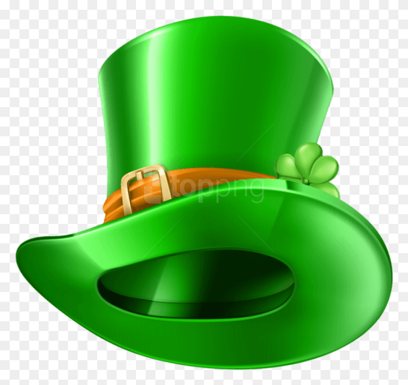 839x787 Free St Patrick39s Hat Images Background St Patricks Hat Transparent, Clothing, Apparel, Green HD PNG Download