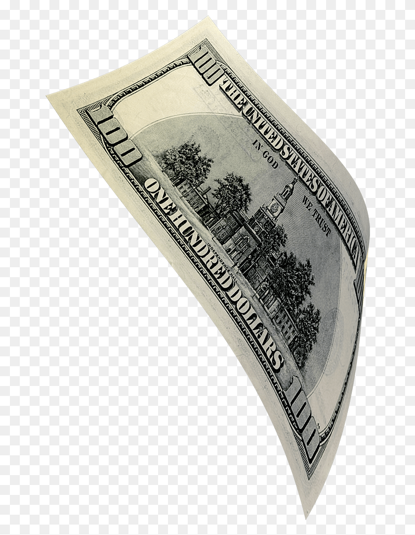658x1021 Free Stacks Of Money Back Of 100 Dollar Bill, Book, Dollar HD PNG Download