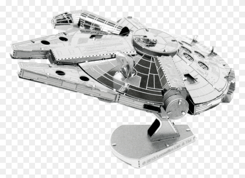 1925x1363 Free Star Wars Millenium Collectible Toy Millennium Falcon 3d Metal Model, Spaceship, Aircraft, Vehicle HD PNG Download
