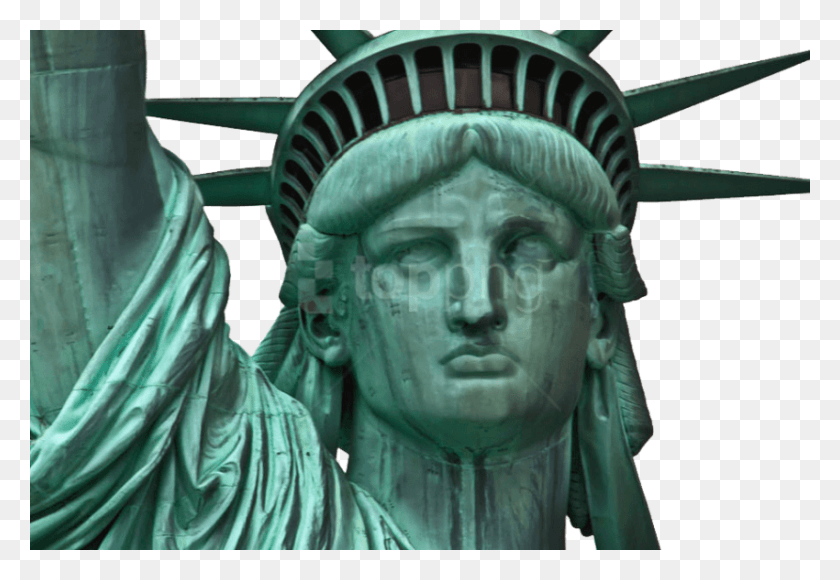 850x567 Free Statue Of Liberty Images Transparent Statue Of Liberty, Head, Sculpture HD PNG Download