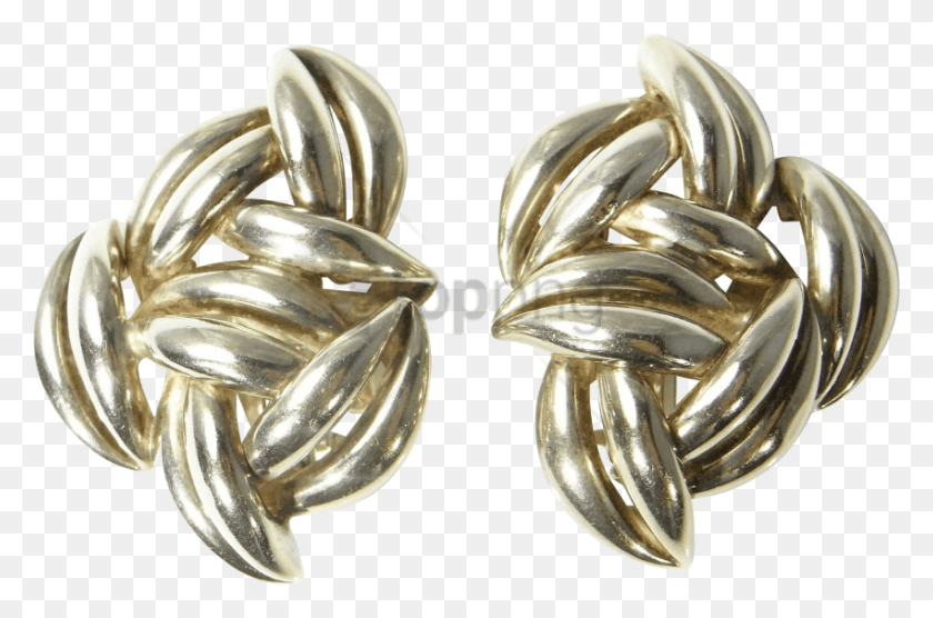 850x541 Free Sterling Silver Clip On Earrings Image Body Jewelry, Accessories, Accessory, Brooch HD PNG Download