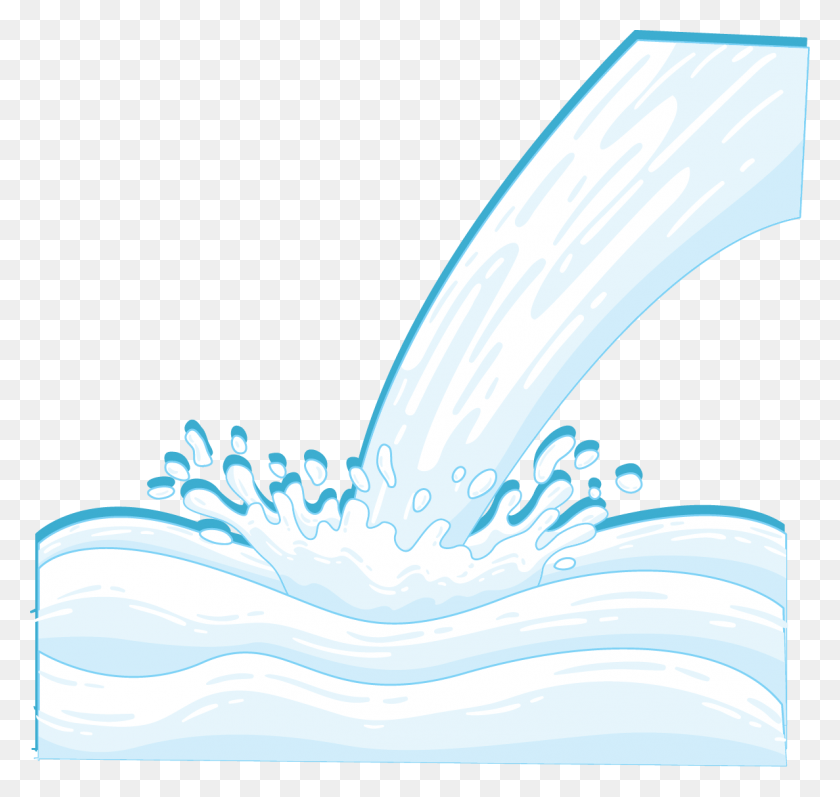 1187x1123 Free Stock Milk Vector Wave Illustration, Water, Outdoors, Sea HD PNG Download