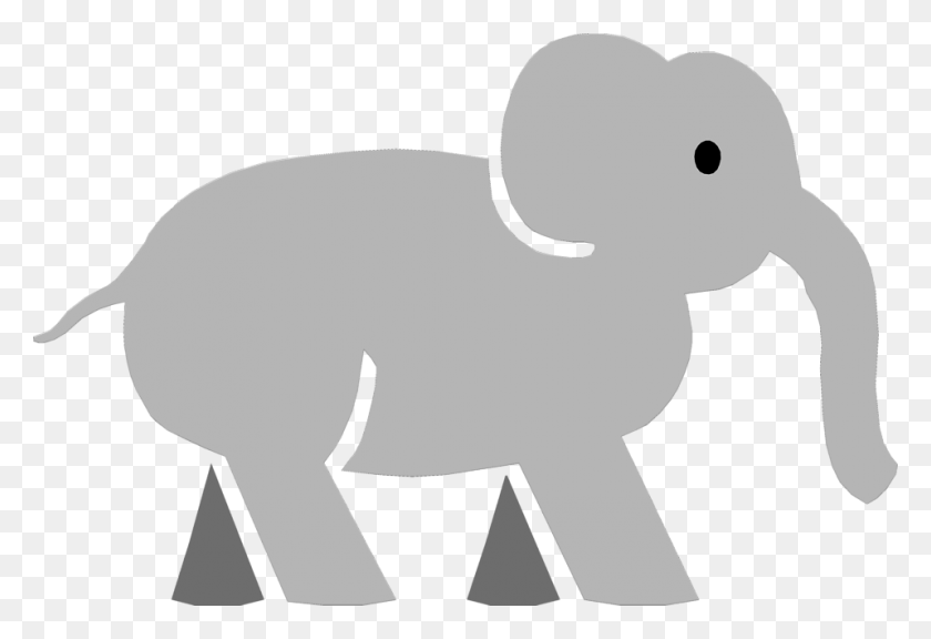 958x634 Descargar Png / Elefante De Dibujos Animados Hd Png