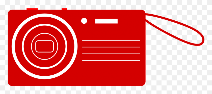 961x387 Foto De Stock Gratis, Ilustración De Una Cámara Roja Roja Clipart, Etiqueta, Texto, Camión De Bomberos Hd Png Descargar