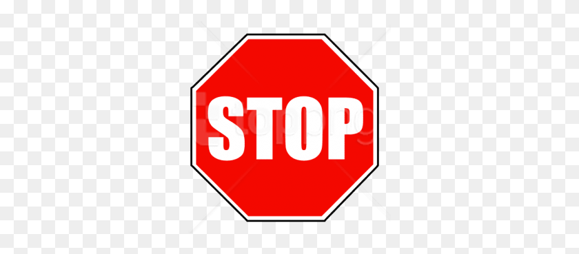 295x309 Free Stop Sign Stop Sign, Stopsign, Road Sign, Sign HD PNG Download