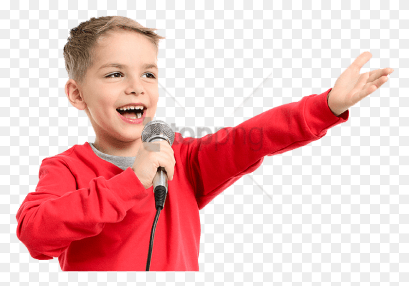 844x572 Free Success Kid Image With Transparent Kid Singing, Microphone, Electrical Device, Person HD PNG Download
