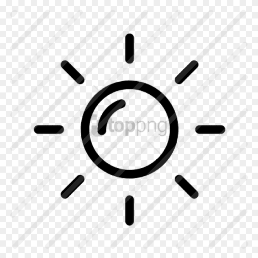 850x847 Free Sun Icon Heat Icon Air Conditioner, Plot, Diagram, Network HD PNG Download