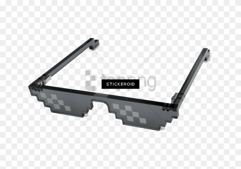 846x574 Free Sunglasses Image With Transparent Background Mlg Glasses Real Life, Weapon, Weaponry, Blade HD PNG Download