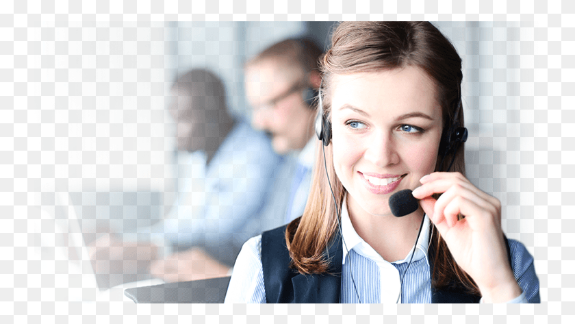 742x413 Free Support During Your Trial Customer Care Executive, Person, Laptop, Pc HD PNG Download