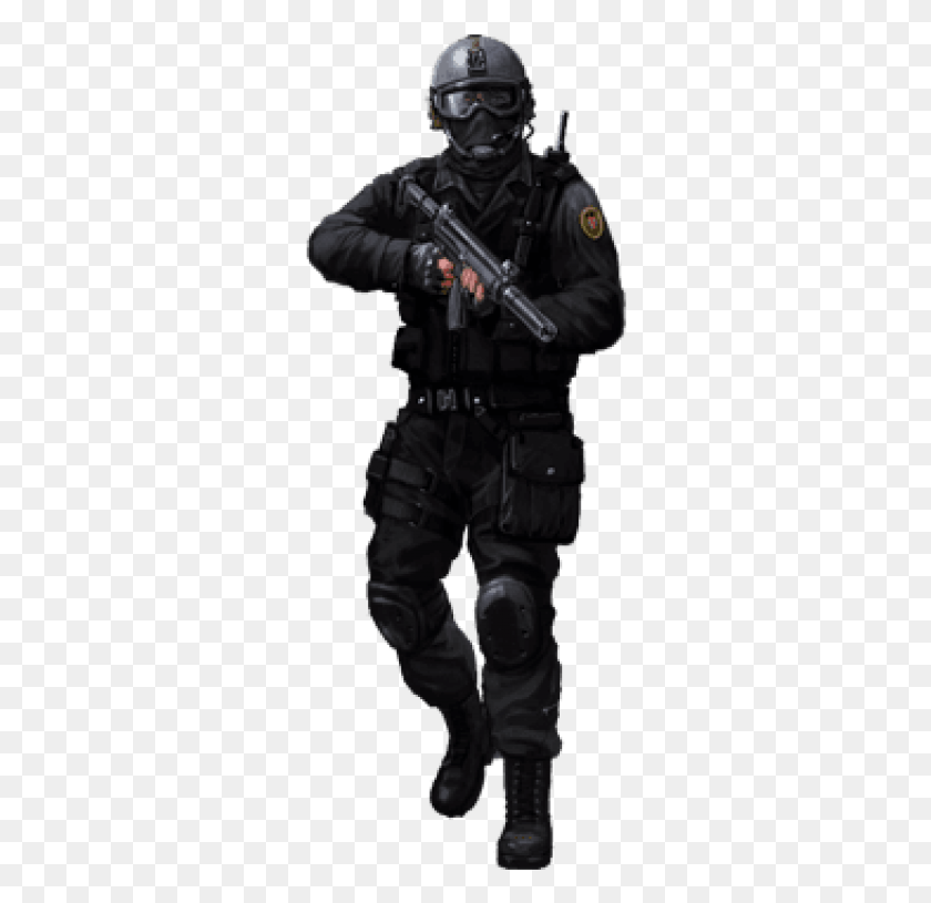290x755 Free Swat Approaching With Fun Images Swat, Person, Human, Helmet HD PNG Download