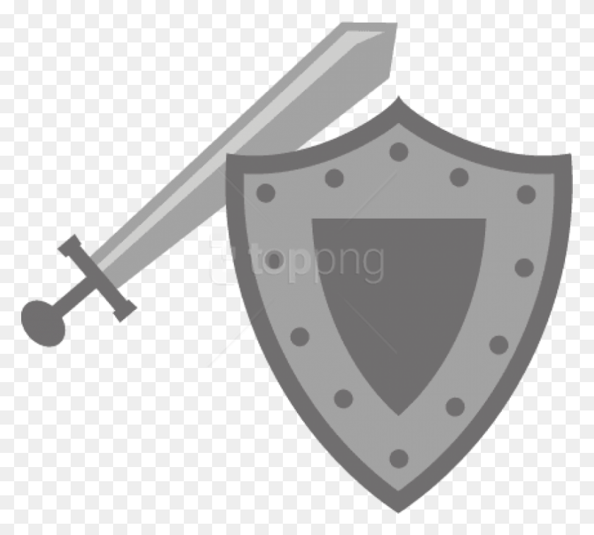 850x759 Free Sword And Shield Image With Transparent Sword And Shield Transparent, Armor HD PNG Download